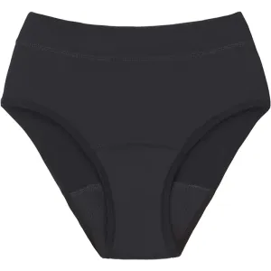 Snuggs Period Underwear Hugger: Extra Heavy Flow Black culotte menstruelle pour les règles abondantes taille L Black 1 pcs