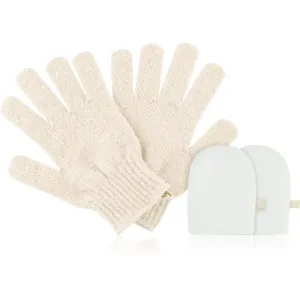 So Eco Exfoliating Gloves and Facial Buffing Pads ensemble (pour le bain)