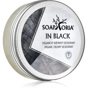 Soaphoria In Black déodorant crème bio pour homme 50 ml