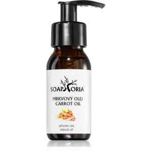 Soaphoria Organic huile de carotte nourrissante visage, corps et cheveux 50 ml