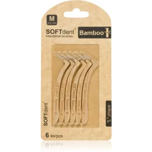 SOFTdent Bamboo Interdental Brushes brossettes interdentaires en bambou 0,6 mm 6 pcs