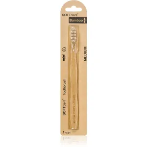 SOFTdent Bamboo Soft brosse à dents en bambou 1 pcs