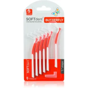 SOFTdent Butterfly S brossette interdentaire 0,5 mm 6 pcs