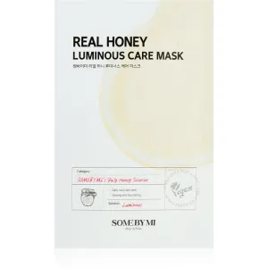 Some By Mi Daily Solution Honey Luminous Care masque tissu éclat 20 g