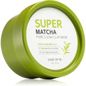 Some By Mi Super Matcha Pore Clean masque visage purifiant à l'argile pour resserrer les pores 100 g