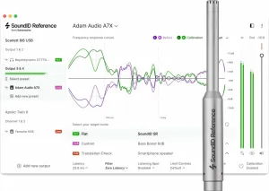 Sonarworks SoundID Reference for Speakers & Headphones with Measurement Microphone Microphone de mesure