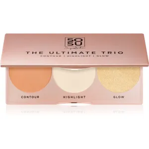 SOSU Cosmetics The Ultimate Trio bronzer et enlumineur 2,26 g