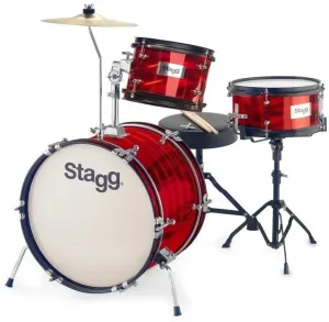 Stagg TIMJR3-16B Batterie junior Rouge Rouge #19182