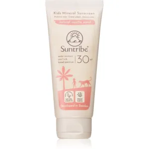 Suntribe Kids Mineral Sunscreen crème protectrice minérale visage et corps pour enfant 100 ml