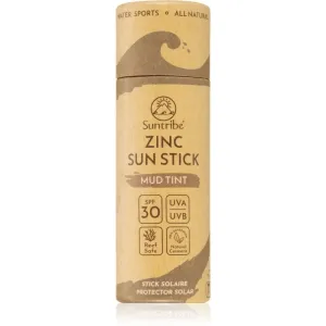 Suntribe Sports Zinc Stick stick protecteur minéral pour zones sensibles SPF 30 Mud Tint 30 g
