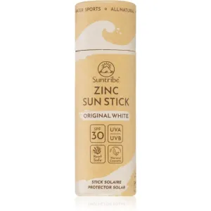Suntribe Sports Zinc Stick stick protecteur minéral pour zones sensibles SPF 30 Original White 30 g