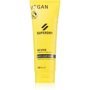 Superdry RE:vive gel de douche corps et cheveux pour homme 250 ml