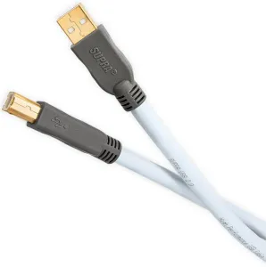 SUPRA Cables USB 2.0 Cable 10 m Bleu Câble USB Salut-Fi