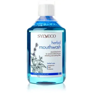 Sylveco Dental Care bain de bouche pour renforcer et renouveler l'émail dentaire pour gencives sensibles 500 ml