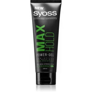Syoss Max Hold gel cheveux fixation forte 250 ml #116826