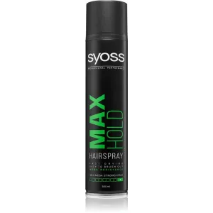 Syoss Max Hold laque cheveux fixation extra forte 300 ml