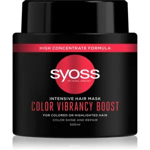 Syoss Color Boost masque nourrissant cheveux pour une couleur brillante 500 ml