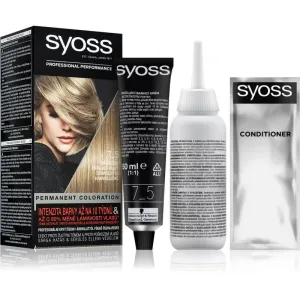 Syoss Color coloration cheveux permanente teinte 7-5 Natural Ashy Blond