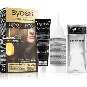 Syoss Oleo Intense coloration cheveux permanente à l'huile teinte 5-86 Sweet Brown 1 pcs