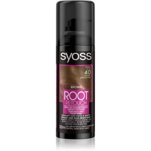Syoss Root Retoucher coloration pour cacher les racines en spray teinte Brown 120 ml #109761