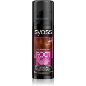 Syoss Root Retoucher coloration pour cacher les racines en spray teinte Cashmere Red 120 ml