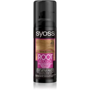 Syoss Root Retoucher coloration pour cacher les racines en spray teinte Dark Blonde 120 ml