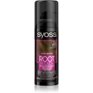 Syoss Root Retoucher coloration pour cacher les racines en spray teinte Dark Brown 120 ml
