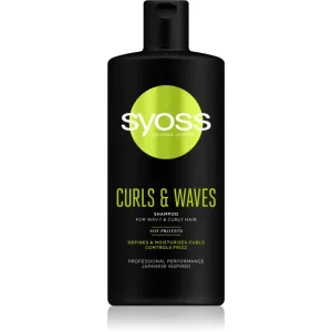 Syoss Curls & Waves shampoing pour cheveux bouclés et frisés 440 ml