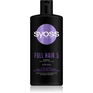 Syoss Full Hair 5 shampoing pour cheveux fins volume et vitalité 440 ml
