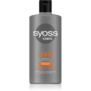 Syoss Men Power & Strength shampoing fortifiant à la caféine 440 ml