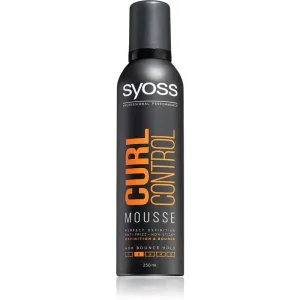 Syoss Curl Control mousse fixante pour une fixation naturelle 250 ml