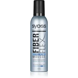 Syoss Fiber Flex mousse fixante pour le volume des cheveux 250 ml #123796