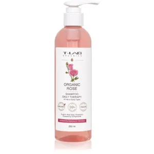 T-LAB Organics Organic Rose Daily Therapy Shampoo shampoing apaisant pour tous types de cheveux ml