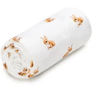 T-TOMI BIO Muslin Towel serviette de bain Bunny 100 x 120 cm 1 pcs