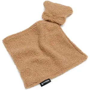 T-TOMI TEDDY Cuddle Cloth doudou Brown 25 x 25 cm 1 pcs