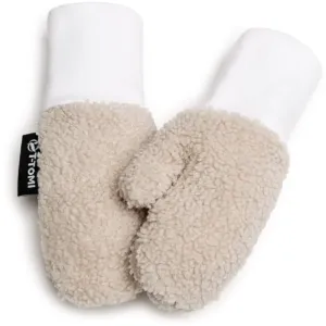 T-TOMI TEDDY Gloves Cream gant pour bébé 6-12 months 1 pcs