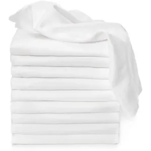 T-TOMI TETRA Cloth Diapers HIGH QUALITY White couches en tissu White 70x70 cm 10 pcs