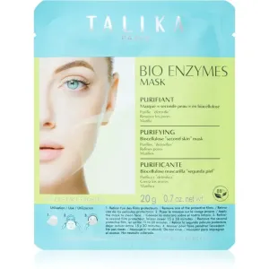 Talika Bio Enzymes Mask Purifying masque tissu purifiant et rafraîchissant 20 g