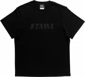 Tama T-shirt T-Shirt Black with Black Logo Black 2XL