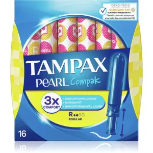 Tampax Compak Pearl Regular tampons avec applicateur 16 pcs