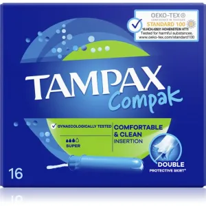 Tampax Compak Super tampons avec applicateur 16 pcs