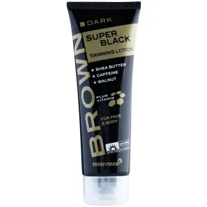 Tannymaxx Brown Super Black Dark crème bronzante solarium 125 ml