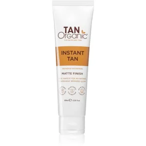 TanOrganic Instant Tan crème pour le corps auto-bronzante effet mat 100 ml