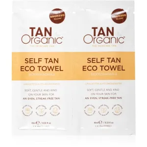 TanOrganic The Skincare Tan lingette auto-bronzante 2x10 ml