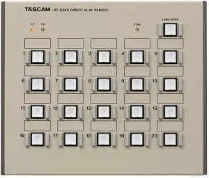 Tascam RC-SS20 Télécommande