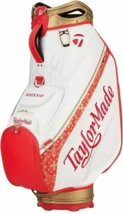 TaylorMade Womens Open Championship Staff Bag White/Red/Gold