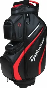 TaylorMade Deluxe Cart Bag Black/Red Sac de golf