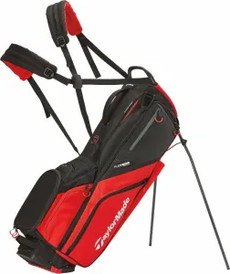 TaylorMade Flex Tech Crossover Stand Bag Black/Red Sac de golf