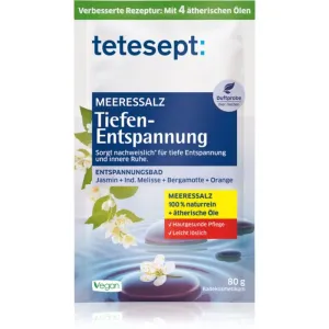 Tetesept Sea Bath Salt Deep Relax sels de bain apaisants 80 g