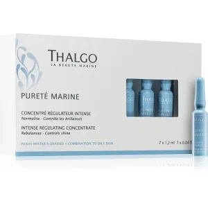 Thalgo Pureté Marine Intense Regulating Concentrate concentré pour peaux grasses et mixtes 7x1.2 ml